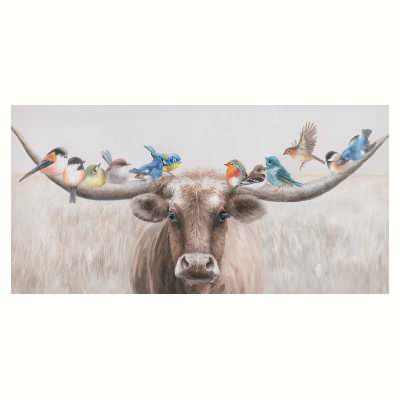 "Grassfield Harmony" Stretched Canvas Wall Art Print, 120cm