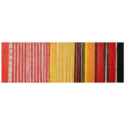 "Vibrant Spectrum" Stretched Abstract Canvas Wall Art Painting, 150cm