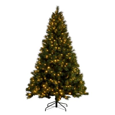 Grand Sierra LED Light Up Artificial Christmas Tree, 274cm