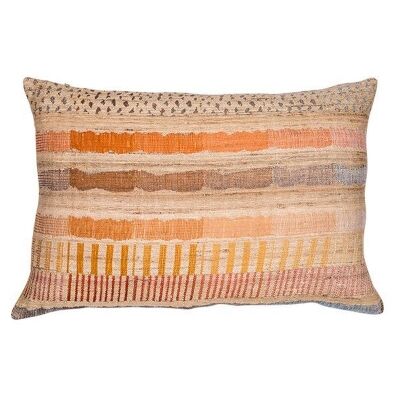 Marrakesh Wool & Silk Lumbar Cushion Cover, Sunset Beach