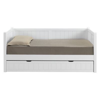 Nashville Wooden Day Bed with Trundle, Single