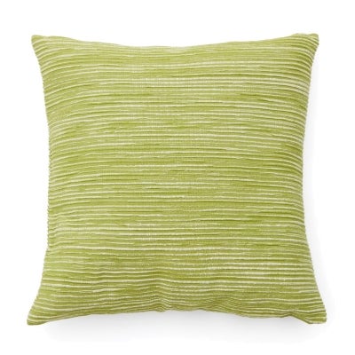 Lyra Cotton Jacquard Scatter Cushion Cover, Green
