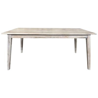 Bourdon Timber Dining Table, 150cm, White Washed Oak