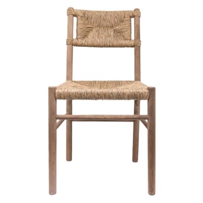 Savannah Woven Seagrass & Oak Timber Dining Chair
