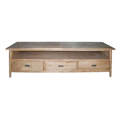 Lavialle Timber 3 Drawer TV Unit, 180cm
