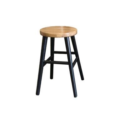 Lavialle Timber Counter Stool, Natural / Black