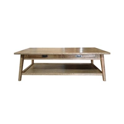 Lavialle Timber Coffee Table, 130cm