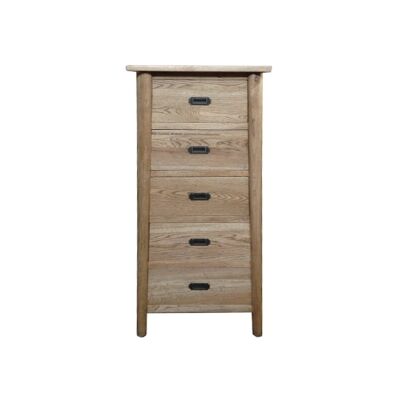 Lavialle Timber 5 Drawer Lingerie Chest