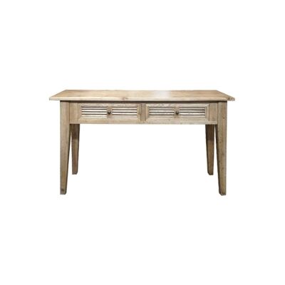 Croix Timber Hall Table, 140cm