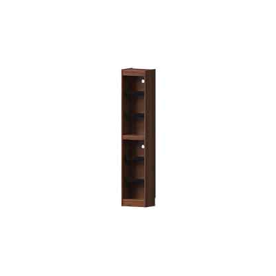 Norstar American Walnut Timber Modular Bookcase with LED Light, Type C, 40x198cm