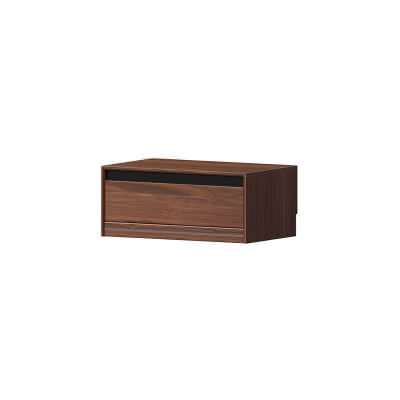 Norstar American Walnut Timber Modular Storage Unit, 90cm