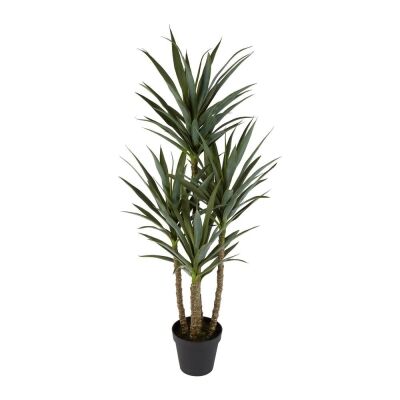 Potted Artificial Yucca Branches, 152cm
