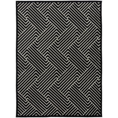 York Cindy Modern Rug, 230x160cm, Black
