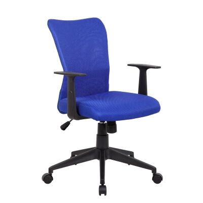 Ashley Fabric Office Chair, Royal Blue
