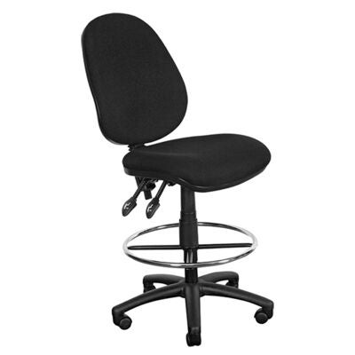 Typist Fabric High Back Drafting Chair