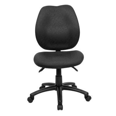 Sabina Fabric Office Chair, Black