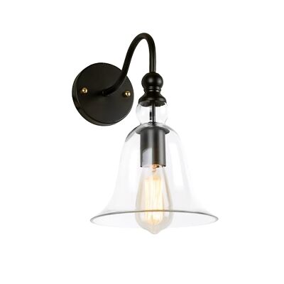 Berta Glass Bell Shade Wall Sconce
