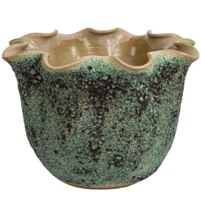 Barclay Ceramic Vase, Medium, Moss