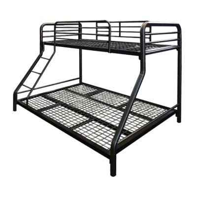 Tubeco Trio MKII Australian Made Commercial Grade Metal Bunk Bed, Matt Black