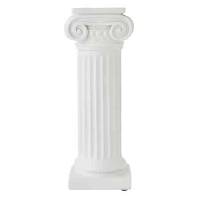 Paradox Ionic Column Candle Holder, Large, White