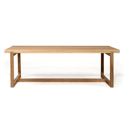 Collaroy American Oak Timber Coffee Table, 130cm