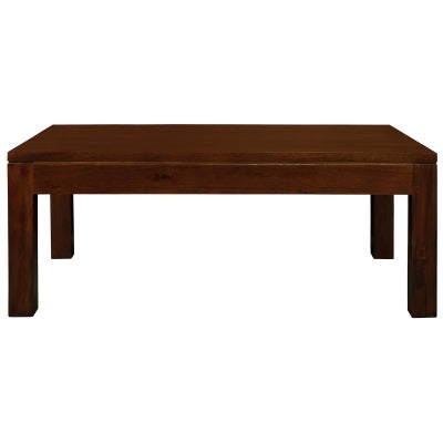 Amsterdam Mahogany Timber Coffee Table, 100cm, Mahogany