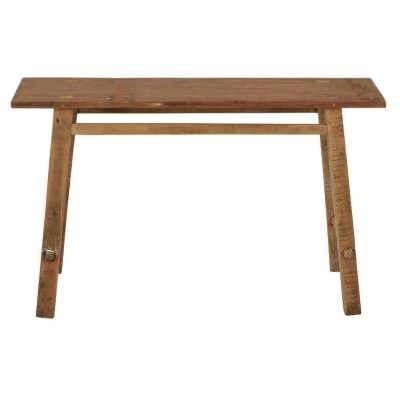 Taihe Recycled Teak Timber Oriental Console Table, 120cm, Natural