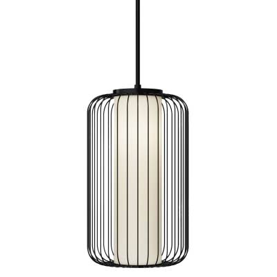 Maple Steel Cage Pendent Light, Medium