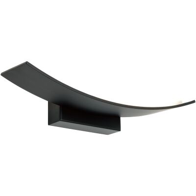 Larz LED Wall Light, 12W, Black