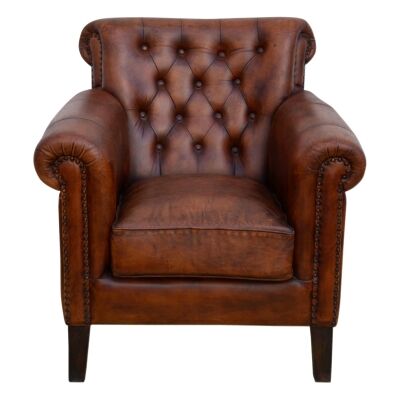 Rutherford Leather Armchair