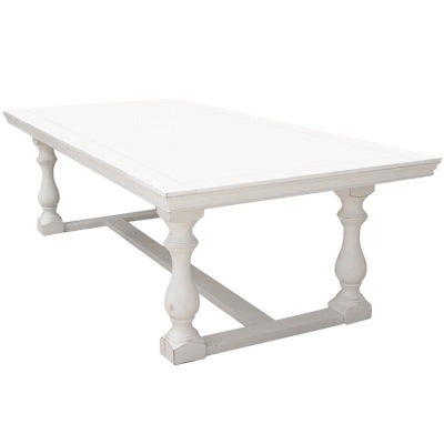 Arlindor Mountain Ash Timber Trestle Dining Table, 240cm