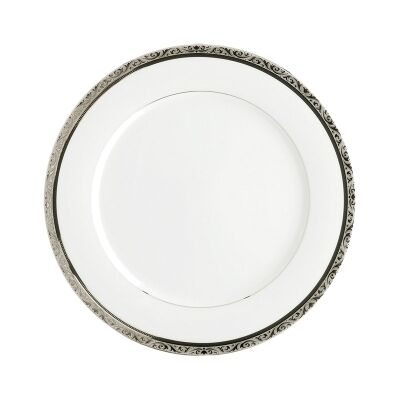 Noritake Regent Platinum Fine China Dinner Plate