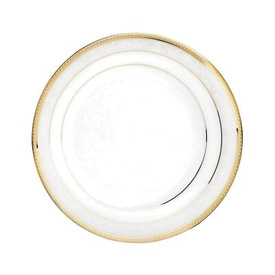 Noritake Hampshire Gold Fine China Dinner Plate