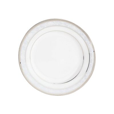 Noritake Hampshire Platinum Fine Porcelain Entree Plate