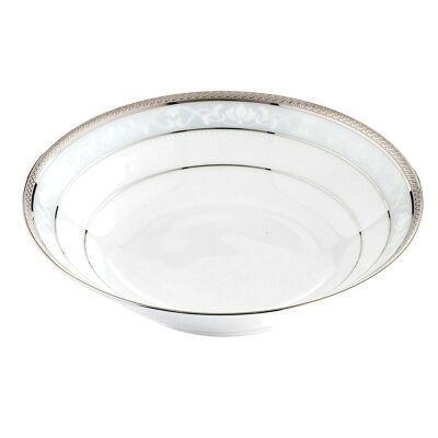 Noritake Hampshire Platinum Fine Porcelain Dessert Bowl
