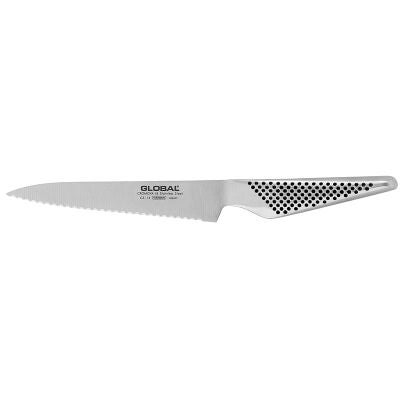 Global GS Series 15cm Scalloped Utility Knife (GS-14)