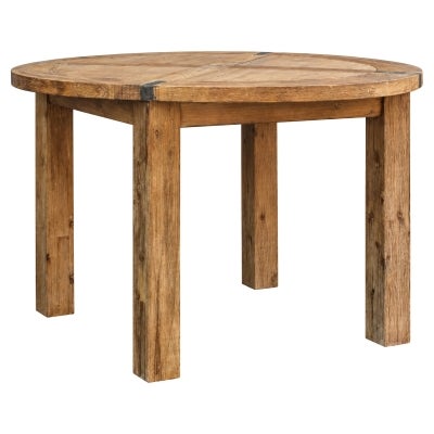 Berida Acacia Timber Round Dining Table, 120cm