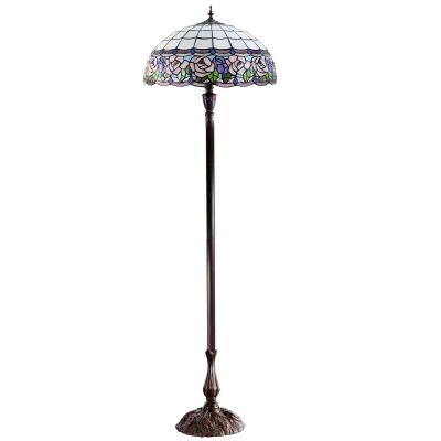 Chandell Tiffany Style Stained Glass Floor Lamp