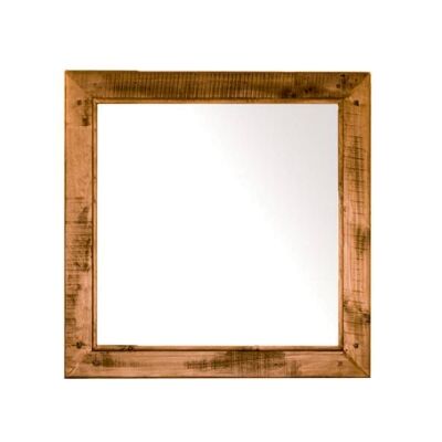 Oxley Pine Timber Frame Dressing Mirror, 100cm
