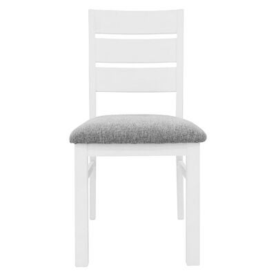 Largo Acacia Timber Dining Chair with Fabric Seat