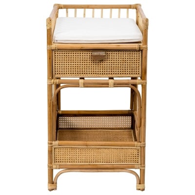 Lucia Rattan Changing Table