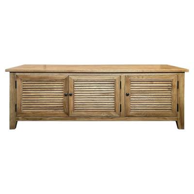 Croix Timber 3 Door TV Unit, 160cm