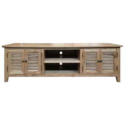 Croix Timber 4 Door TV Unit, 180cm