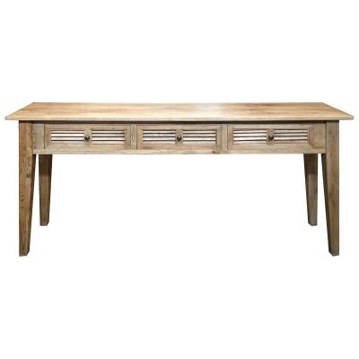 Croix Timber Hall Table, 180cm