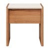 Sora Wooden Bedside Table