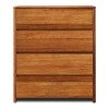 Ralph Wooden 4 Drawer Tallboy