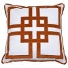 Rust / White