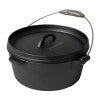 Pyrolux Pyrocast Cast Iron Camp Oven with Lid, 31cm