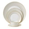 Wedgwood Gio Gold Bone China 5 Piece Dinnerware Set