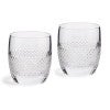 Wedgwood Vera Wang Diamond Mosaic Crystal Tumbler, Set of 2